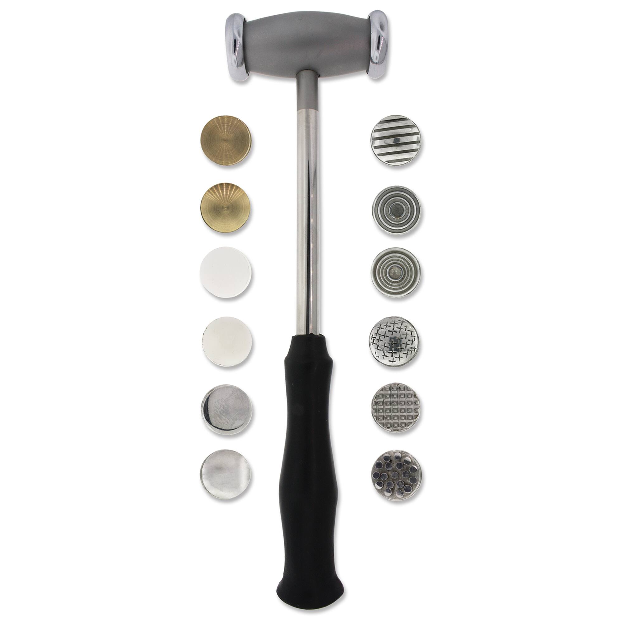 The Beadsmith® Interchangeable Texturing Hammer